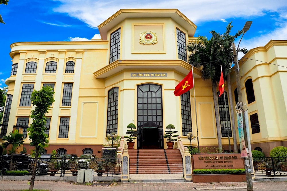 The panoramic view of the Hanoi Police Museum
